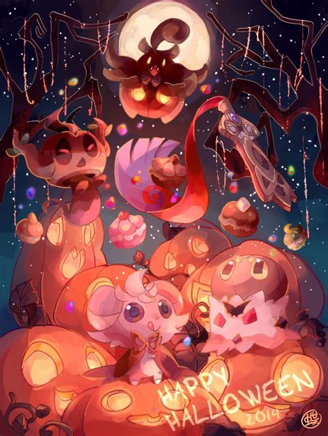 Pokemon Halloween Wallpapers - Top Free Pokemon Halloween Backgrounds ...