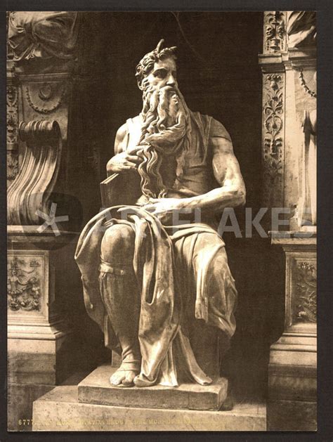 "Michelangelo, Moses" Picture art prints and posters by klassik art ...