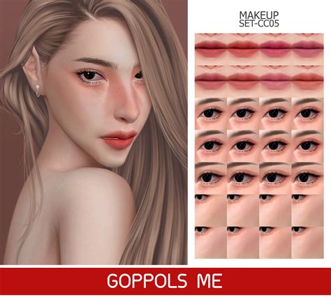 GOPPOLS Me - GPME-GOLD MAKEUP SET CC05 Download HQ mod...