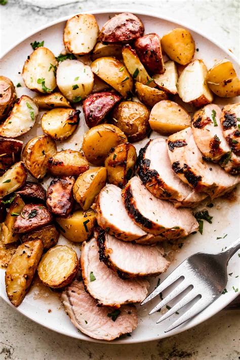 Roast Pork Tenderloin with Potatoes | Easy Weeknight Recipes