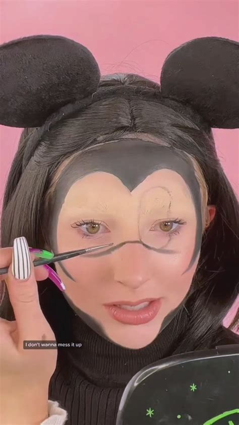 Mickey Mouse Halloween Disney makeup transformation, makeup ideas ...