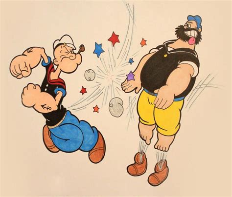 Popeye Brutus Looney Tunes Characters Mario Character - vrogue.co