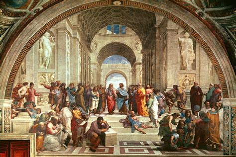 The School of Athens, Raphael, Fresco, 1509-1511 : r/Art