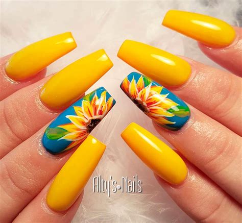 Best Yellow Nail Art Designs for Summer 2019| Stylish Belles | Yellow nails, Yellow nail art ...