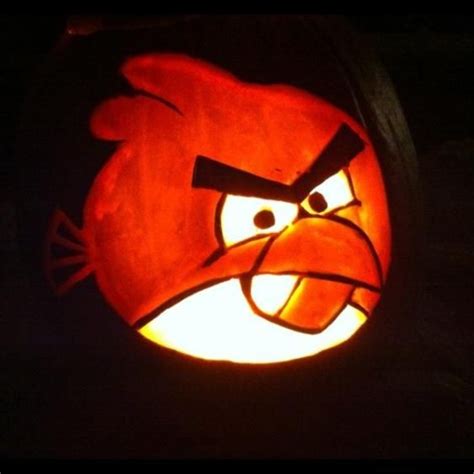 Angry Birds Pumpkin Carvings and Designs | Angry birds, Halloween ...