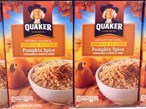 Pumpkin Spice Quaker Oatmeal | Pumpkin Spice Quaker Oats Oat… | Flickr
