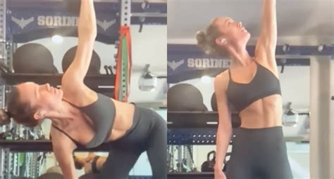 Brie Larson shows off 'crazy abs' in new workout video: 'What a buff Queen'