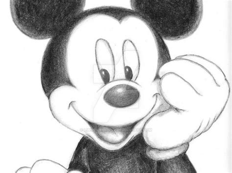 Mickey Mouse Sketch Drawing at PaintingValley.com | Explore collection of Mickey Mouse Sketch ...