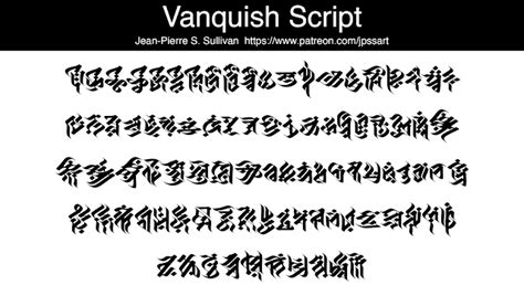 Propnomicon: Vanquish Fantasy Font