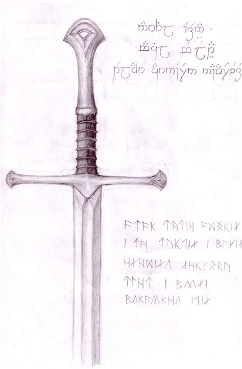 Anduril by Lilfiregirly2002 on DeviantArt