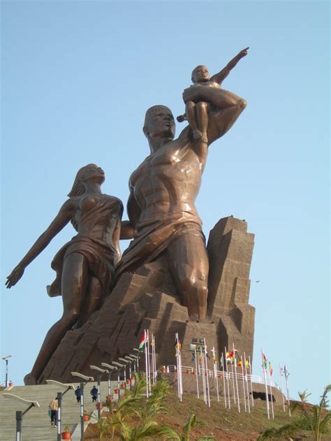 The African Renaissance Monument the tallest statue in Africa | African ...