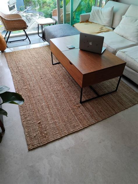 Ikea Lohals Jute rug, Furniture & Home Living, Home Decor, Carpets, Mats & Flooring on Carousell