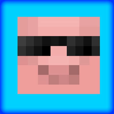 Minecraft Pig Face Pixel Art