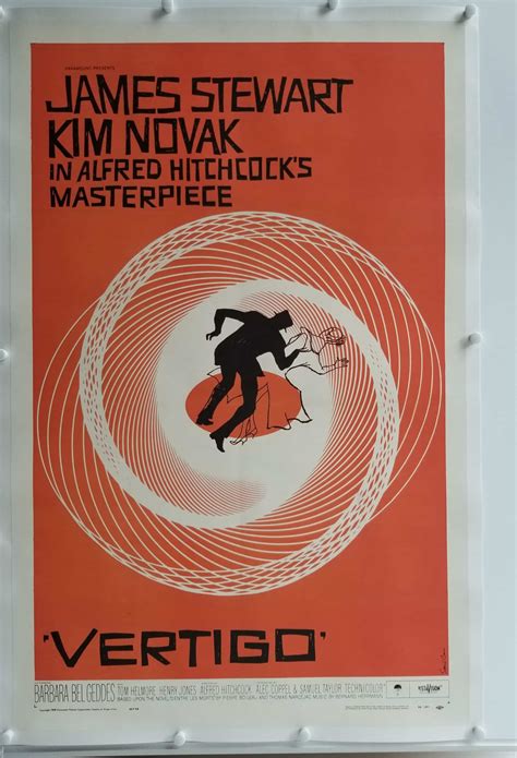 Vertigo (1958) Original US One Sheet Poster - Cinema Poster Gallery