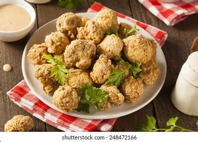 Homemade Deep Fried Mushrooms Dipping Sauce Stock Photo 248472166 | Shutterstock