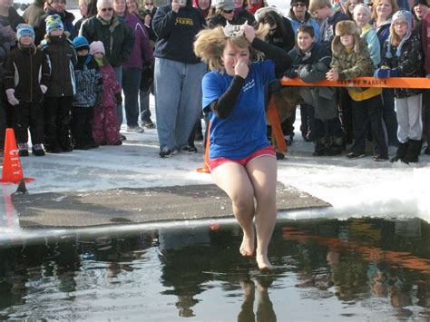 Miss Midwest 2010: The Polar Plunge in Waseca, MN!