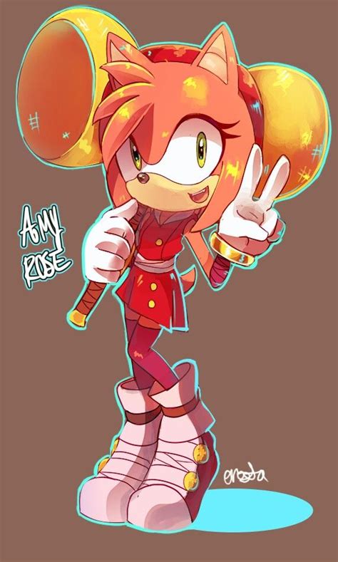 Amy Rose in her "Boom" outfit. Sonic Boom Amy, Sonic And Amy, Rose Pictures, Comic Pictures, Amy ...