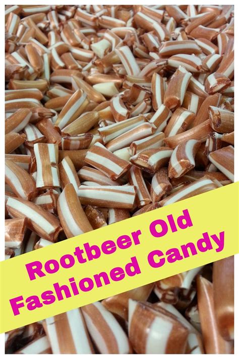 Smooth Creamy Bold Root Beer Hard Candy, Artisan Old Fashioned RootBeer Flavored Candy Treats in ...