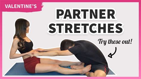 16 min PARTNER STRETCHES for Beginners | Fun Valentine's Day Workout - YouTube