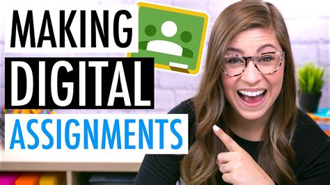 How to Create Digital Assignments for Google Classroom | EDTech Made Easy - YouTube