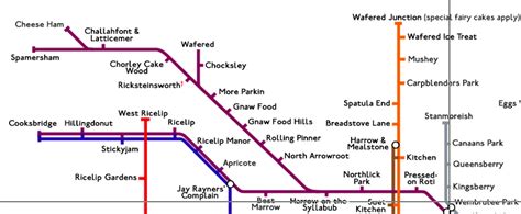 The Baker's Tube Map | Londonist