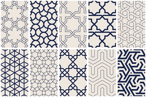 Islamic Art Vector Patterns Graphics - YouWorkForThem