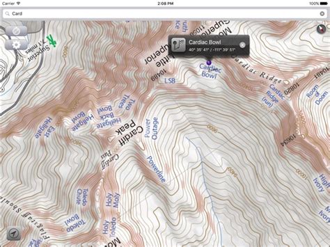 Wasatch Backcountry Skiing Map | YourStack