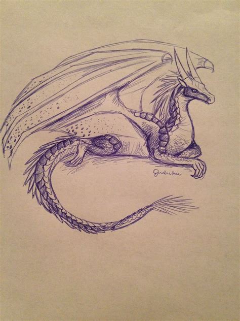 Whiteout :) | Dragon sketch, Dragon art, Dragon artwork