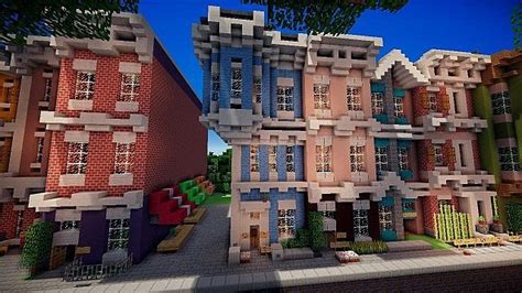 Victorian Townhouse ft. Getmoreland Minecraft Project | Minecraft ...