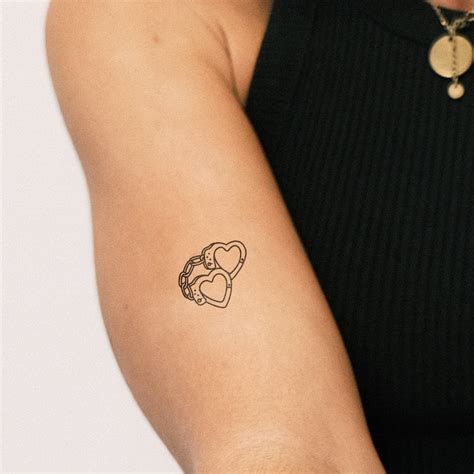 Love handcuffs - New Technology | Temporary Tattoo | inkster – Inkster