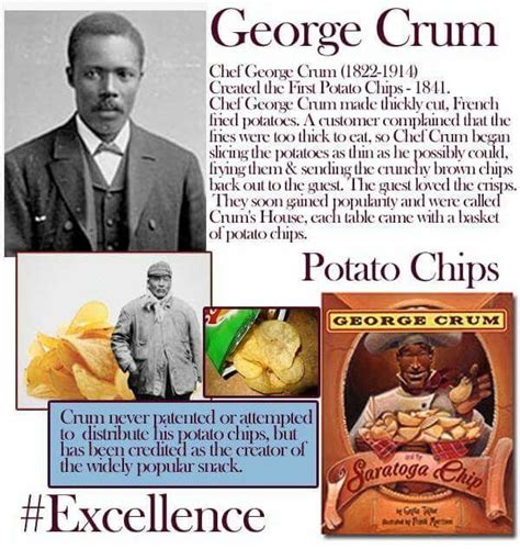 George Speck (also called George Crum;[1] c. 1824– July 22, 1914) was a… | Black history month ...