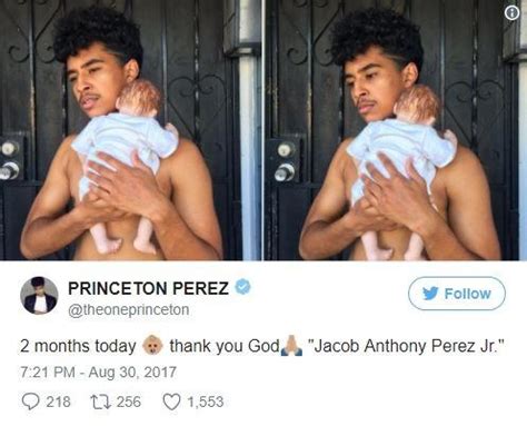 Princeton Perez, of Mindless Behavior, reveals he has a two month old son, Jacob Anthony Perez ...