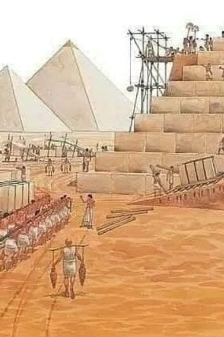 Day in the life of the Pyramid builders in ancient Egypt | Pyramids, Ancient egypt, Ancient ...