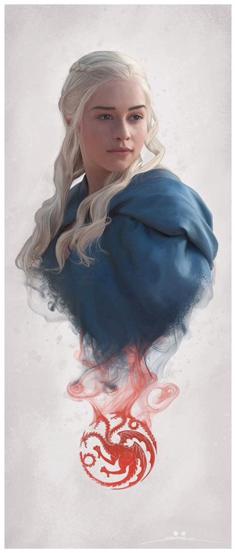 Daenerys by Stranger-bot.deviantart.com on @DeviantArt Game Of Thrones Artwork, Arte Game Of ...