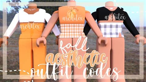 Fall Halloween Aesthetic Outfit Codes And Links! 38E
