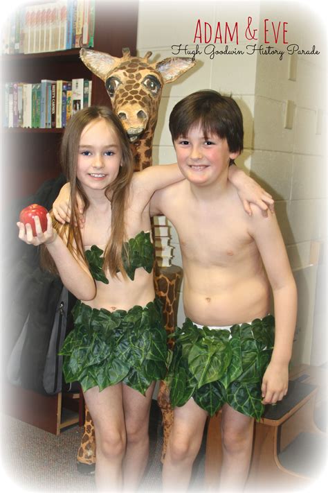 Adam & Eve Costume! Easy to make! | Eve costume, Diy costumes kids ...