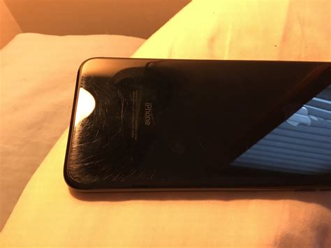 Here's what a Jet Black iPhone 7 Plus looks like after 3 months without a case