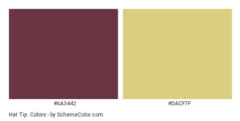 Hat Tip Color Scheme » Brown » SchemeColor.com
