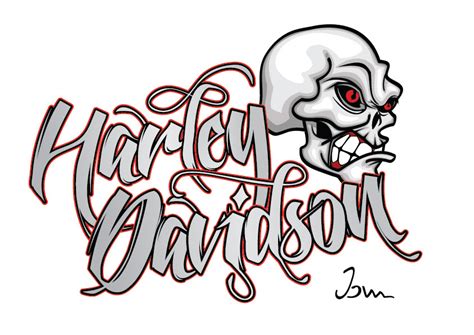 Top Populer Harley Davidson Logo Line Drawing