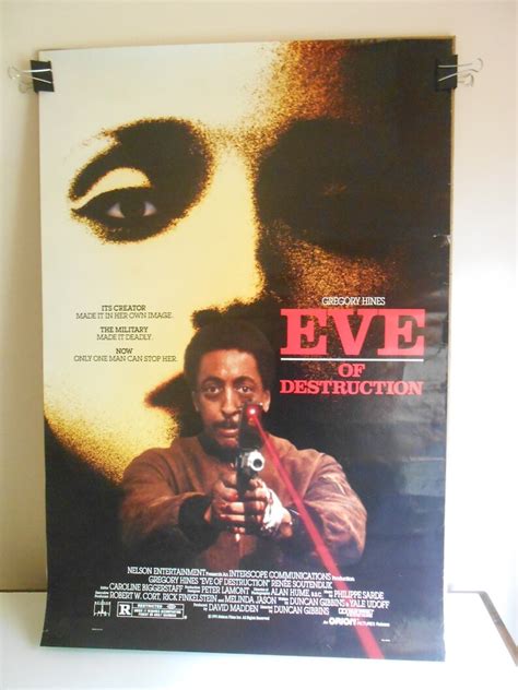 Eve Of Destruction 1991 Original 2 Sided Movie Poster | Etsy