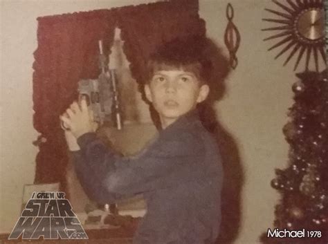 Michael is Star Wars blaster ready! 1978 – I Grew Up Star Wars