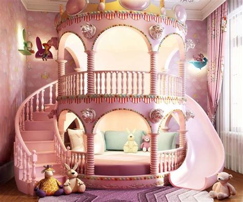 Bespoke Castle Bunk Bed | Princess Room Decor