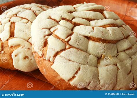 Traditional Mexican Sweet Bread Concha Stock Image - Image of called ...