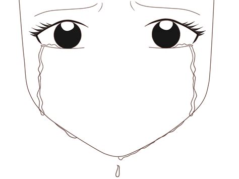 Anime Girl Crying Eyes Drawing | Sexiz Pix