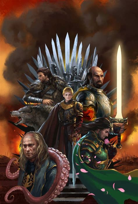 War of the Five Kings | A song of ice and fire, Game of thrones art ...