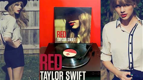 Taylor Swift - Red (Song) (vinyl ) - YouTube