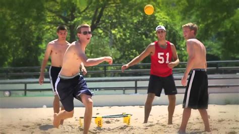 Chicago Spikeball Tournament-- great shots - YouTube