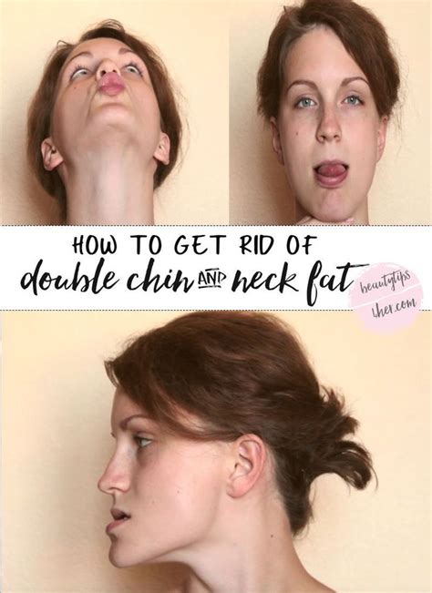 Pin on How to lose chin fat