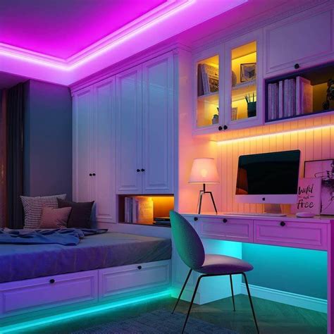 Led Strip Light – Smart Explore | Awesome bedrooms, Neon room, Dream rooms