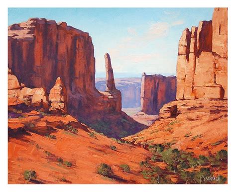 Desert Landscape Painting